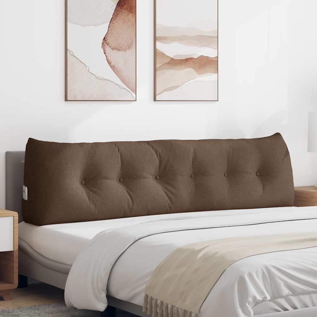 Rygpude Brun 180 x 24 x 50 cm Stof