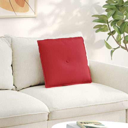 Rygpude Rød 50 x 19 x 45 cm Stof