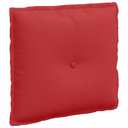 Rygpude Rød 50 x 19 x 45 cm Stof