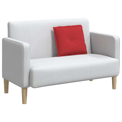 Rygpude Rød 50 x 19 x 45 cm Stof