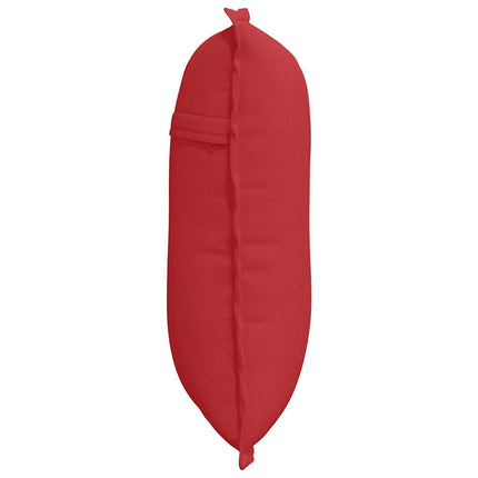 Rygpude Rød 50 x 19 x 45 cm Stof