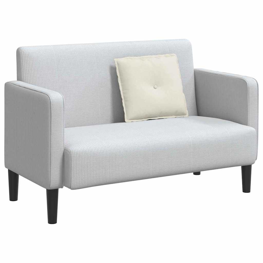 Rygpude Creme 50 x 45 cm Velourstof