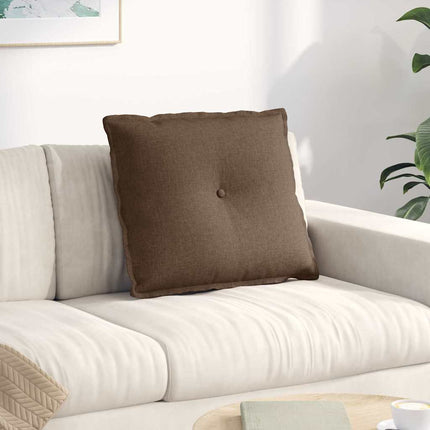 Rygpude Brun 60 x 19 x 50 cm Stof