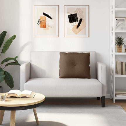 Rygpude Brun 60 x 19 x 50 cm Stof