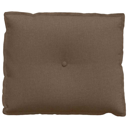 Rygpude Brun 60 x 19 x 50 cm Stof