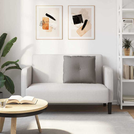 Rygpude Gråbrun 60 x 19 x 50 cm Stof