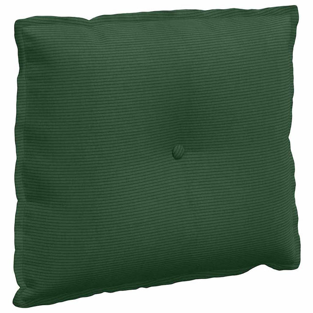 Rygpude Jungle Grøn 60 x 50 cm Velourstof