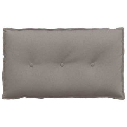 Rygpude Gråbrun 80 x 19 x 50 cm Stof