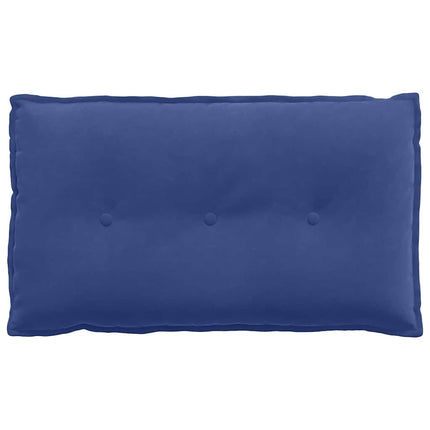 Rygpude Politi blå 80 x 50 cm Velourstof