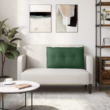 Rygpude Jungle Grøn 80 x 50 cm Velourstof