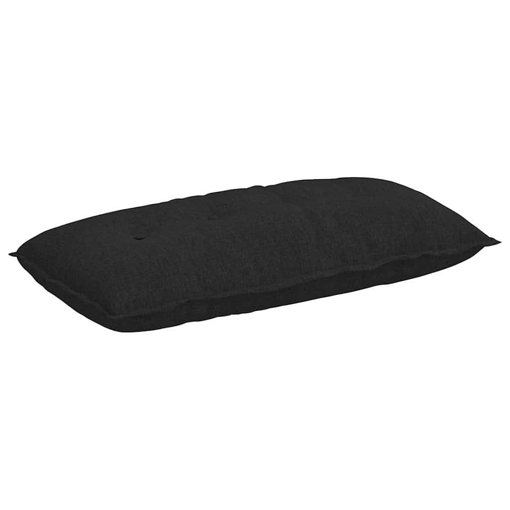 Rygpude Sort 100 x 19 x 50 cm Stof