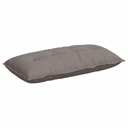 Rygpude Gråbrun 100 x 19 x 50 cm Stof