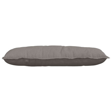 Rygpude Gråbrun 100 x 19 x 50 cm Stof