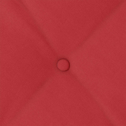 Rygpude Rød 100 x 19 x 50 cm Stof