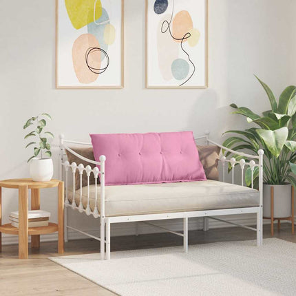 Rygpude Lyserød 100 x 19 x 50 cm Stof