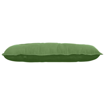 Rygpude Lys grøn 100 x 50 cm Velourstof