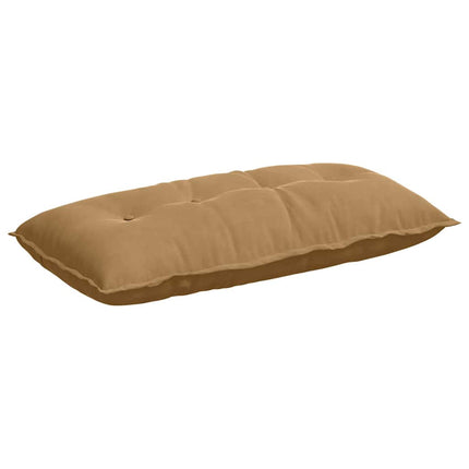 Rygpude Brun 100 x 50 cm Velourstof
