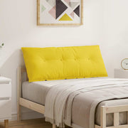Rygpude Lys Gul 120 x 19 x 50 cm Stof