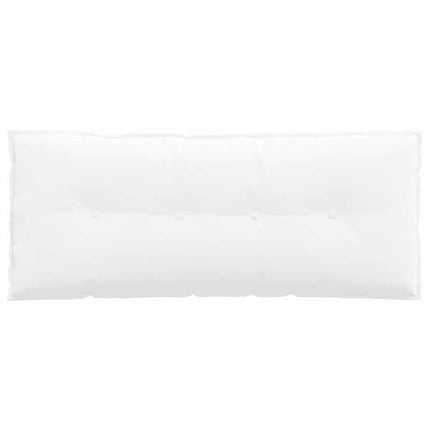 Rygpude Hvid 120 x 19 x 50 cm Stof