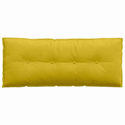Rygpude Gul 120 x 50 cm Velourstof