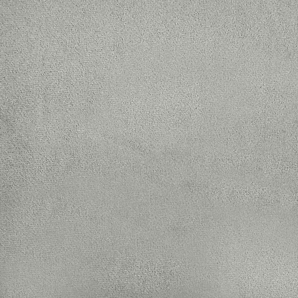 Rygpude Lysegrå 120 x 50 cm Mikrofiberstof