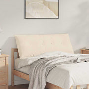 Rygpude Beige 120 x 50 cm Mikrofiberstof