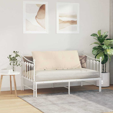 Rygpude Beige 120 x 50 cm Mikrofiberstof
