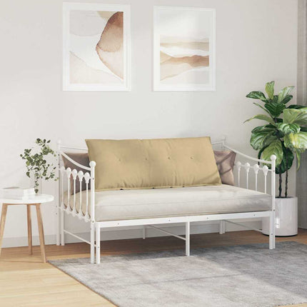 Rygpude Grågrøn 120 x 50 cm Velourstof