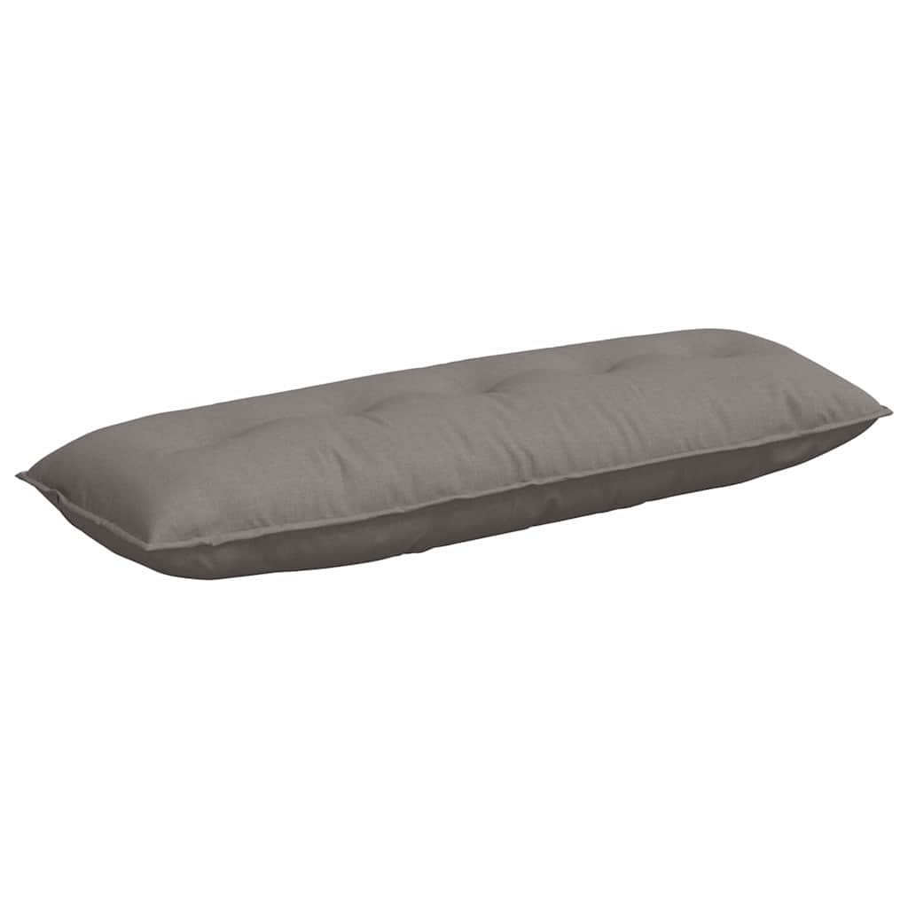 Rygpude Gråbrun 140 x 19 x 50 cm Stof