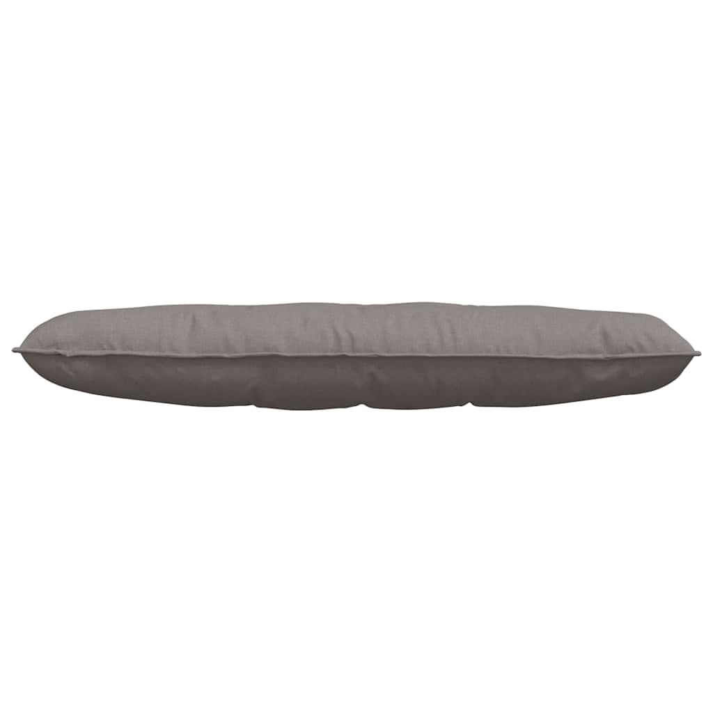Rygpude Gråbrun 140 x 19 x 50 cm Stof