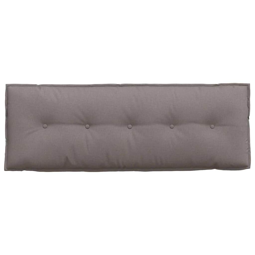 Rygpude Gråbrun 140 x 19 x 50 cm Stof
