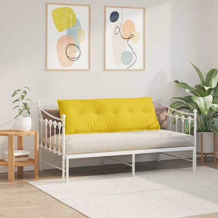 Rygpude Lys Gul 140 x 19 x 50 cm Stof