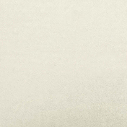 Rygpude Creme 140 x 50 cm Velourstof
