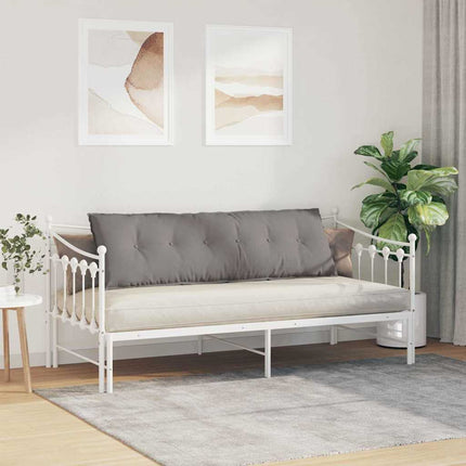 Rygpude Gråbrun 160 x 19 x 50 cm Stof