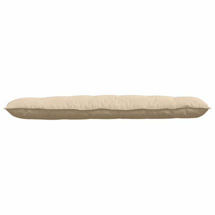 Rygpude Creme 160 x 50 cm Mikrofiberstof