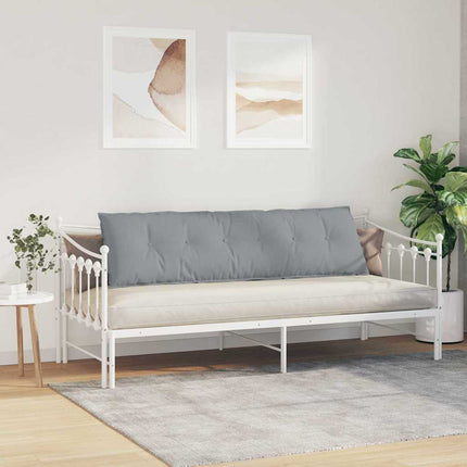 Rygpude Lysegrå 180 x 19 x 50 cm Stof