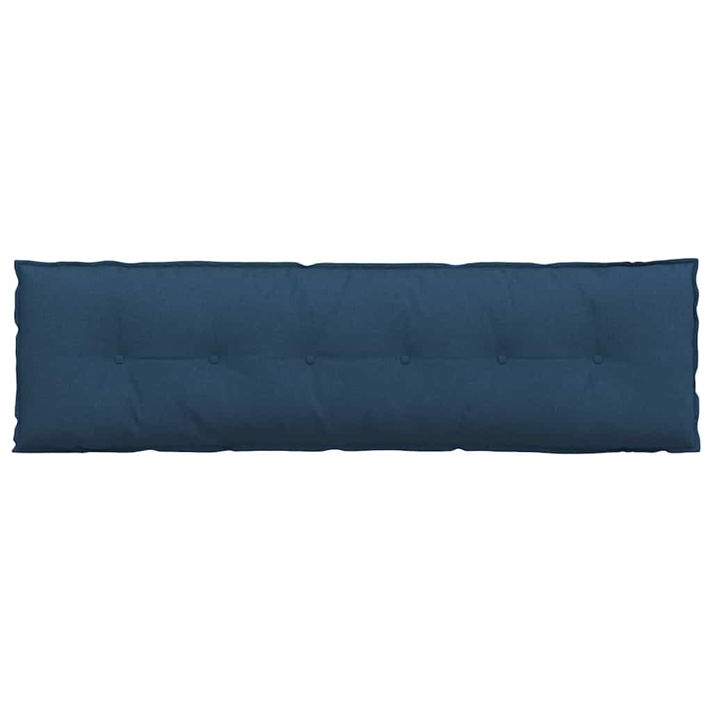 Rygpude Blå 180 x 19 x 50 cm Stof