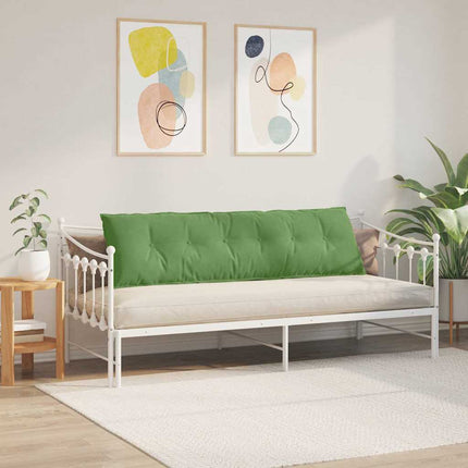Rygpude Lys grøn 180 x 50 cm Velourstof