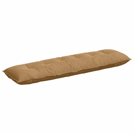 Rygpude Brun 180 x 50 cm Velourstof