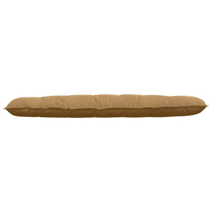 Rygpude Brun 180 x 50 cm Velourstof