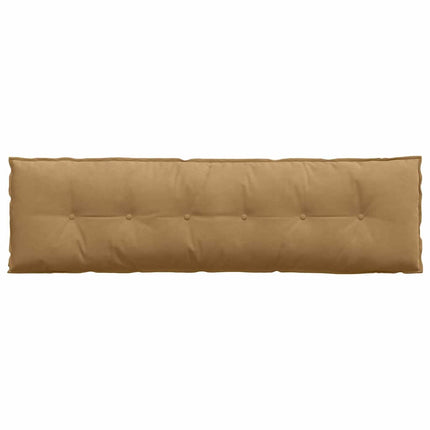 Rygpude Brun 180 x 50 cm Velourstof