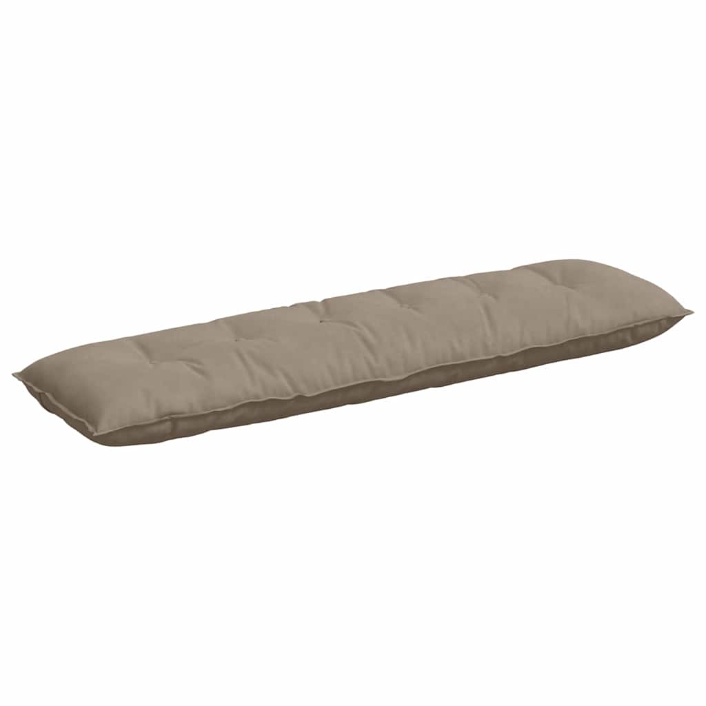 Rygpude Gråbrun 180 x 50 cm Mikrofiberstof