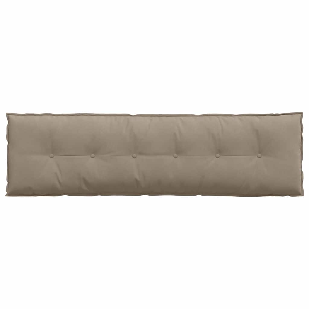 Rygpude Gråbrun 180 x 50 cm Mikrofiberstof