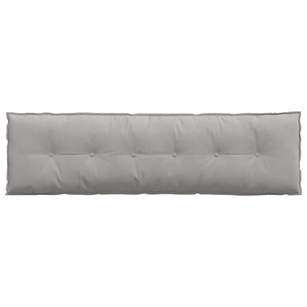 Rygpude Lysegrå 180 x 50 cm Mikrofiberstof