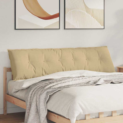 Rygpude Grågrøn 180 x 50 cm Velourstof