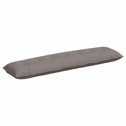 Rygpude Gråbrun 200 x 19 x 50 cm Stof