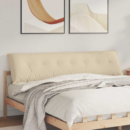 Rygpude Creme 200 x 19 x 50 cm Stof