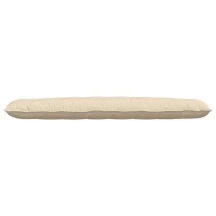 Rygpude Creme 200 x 19 x 50 cm Stof