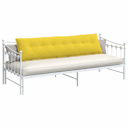 Rygpude Lys Gul 200 x 19 x 50 cm Stof