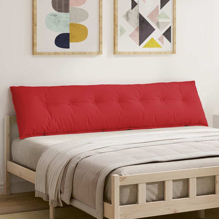 Rygpude Rød 200 x 19 x 50 cm Stof